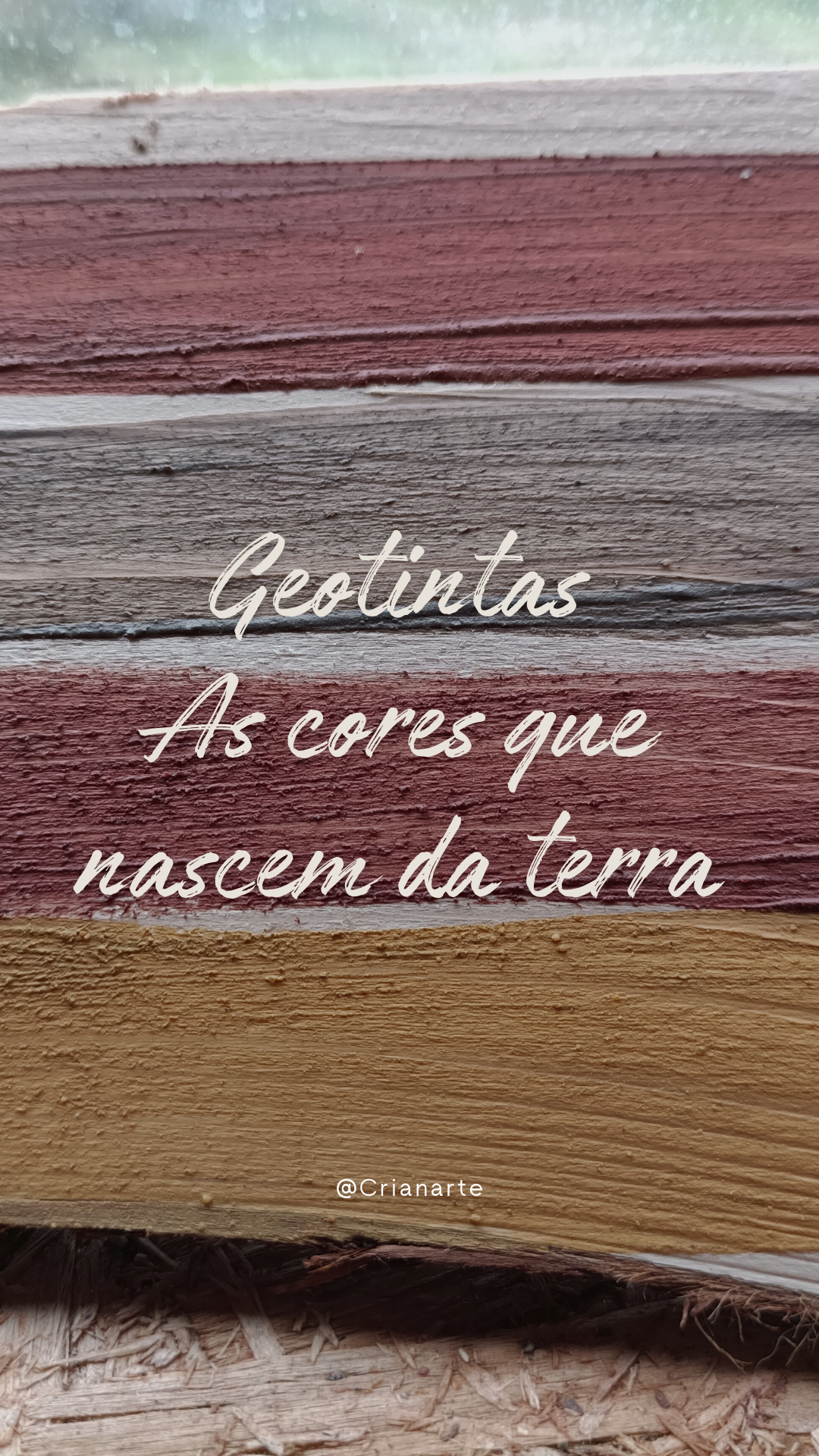 Geotintas: Cores que nascem da Terra