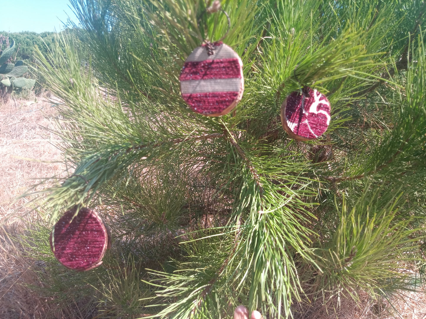 O boneco de Neve, o Floco de Neve e a Árvore de Natal